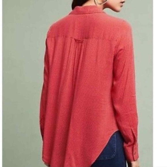 EUC - Maeve Matilda Polka Dot Top - Red - Size Small - Picture 3 of 6